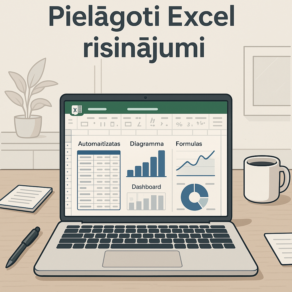 Pielāgoti Excel risinājumi